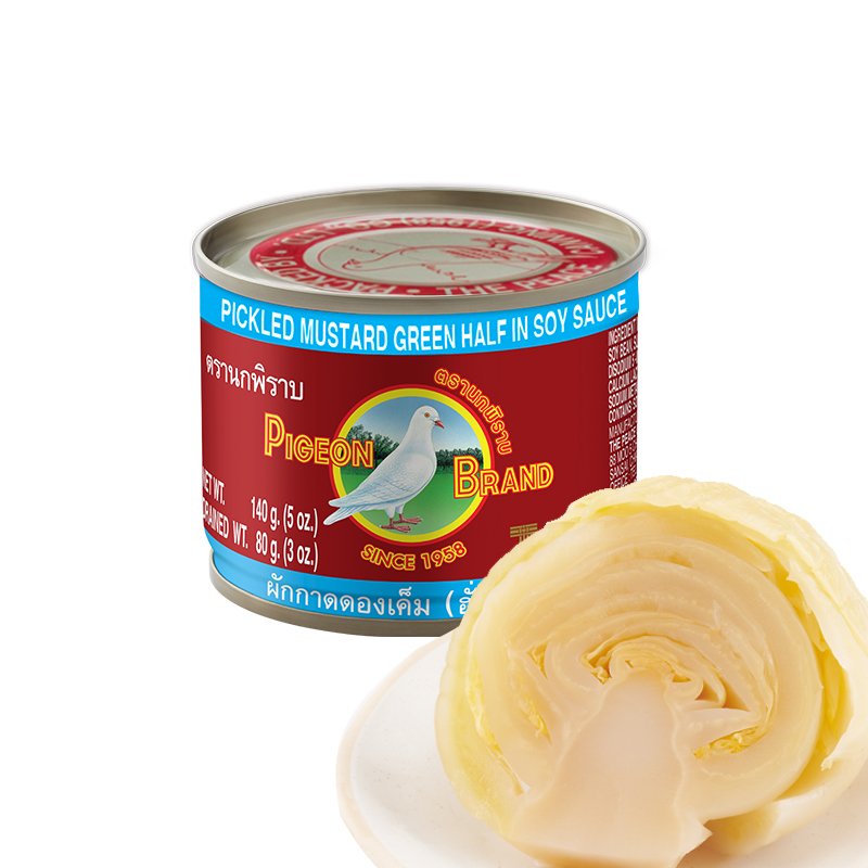 Pickled Mustard Green Half in Soy Sauce 140 g