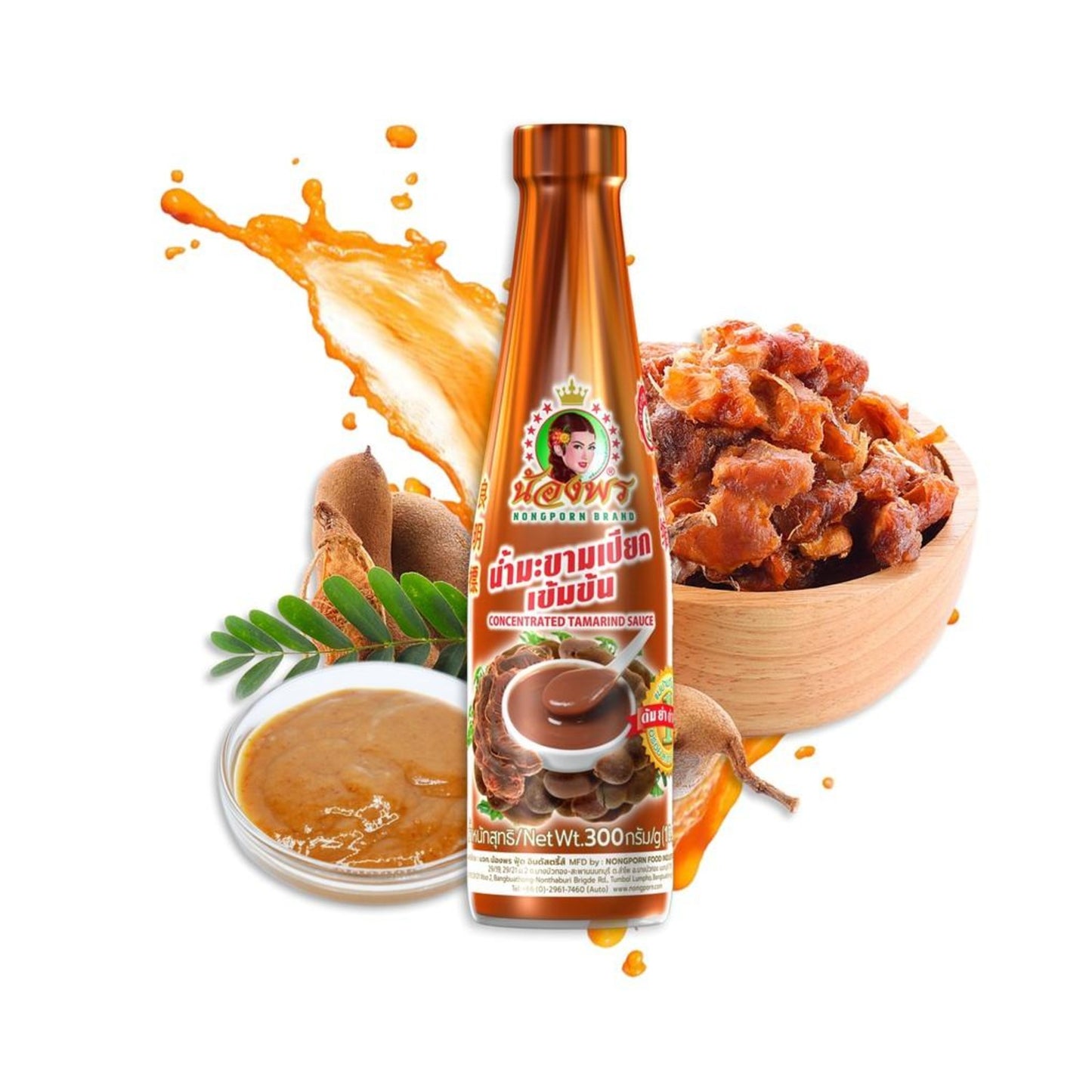 Nongporn Brand Concentrate Tamarind Sauce 300ml