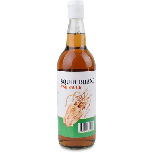 Squid Brand Fish Sauce Glass Bottle (750 ml)