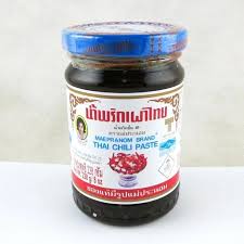 Mae Pranom Thai Chili Paste 228G / 8 OZ  Thai Food Cooking Product of Thailand