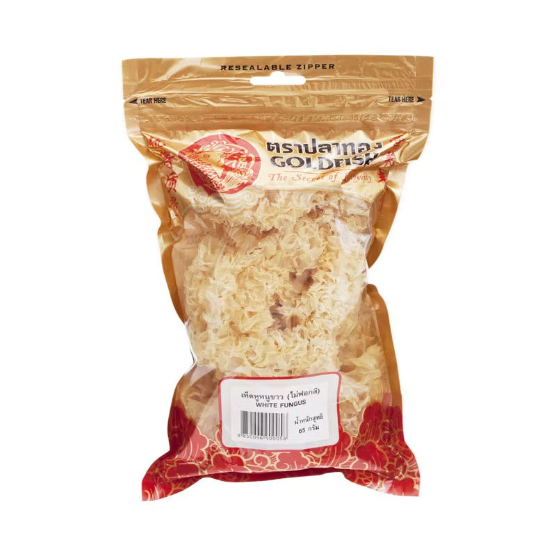 Goldfish with white jelly ear mushrooms, 65g