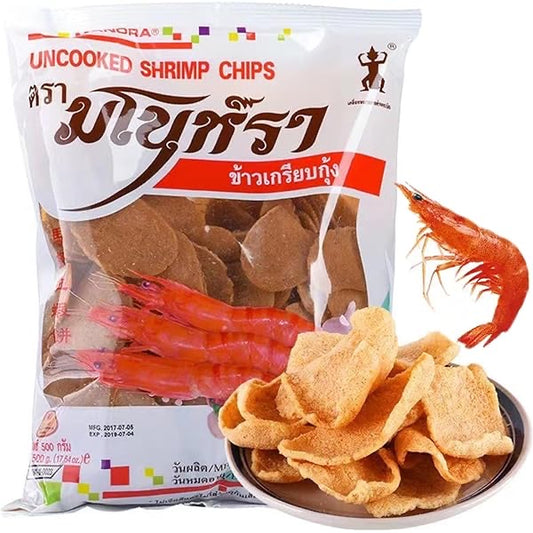 Manora Prawn Cracker - Uncooked - 500g