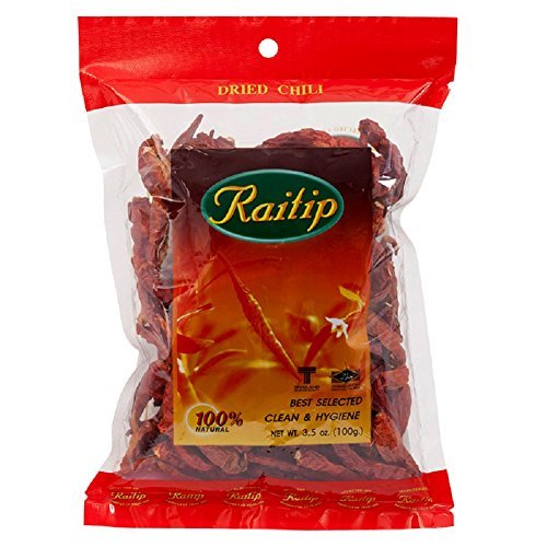 Raitip Red Dried Hot Ground Chili 100g Natural 3.5