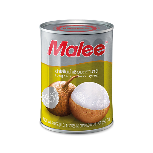 Malee Longan In Heavy Syrup Can 565G