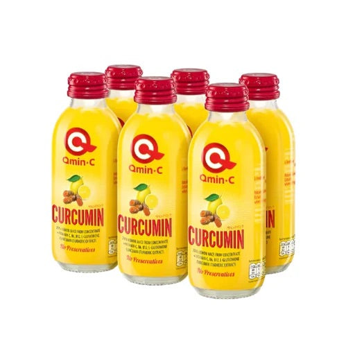 QminC Curcumin & Lemon Drink 150ml (Pack of 6)
