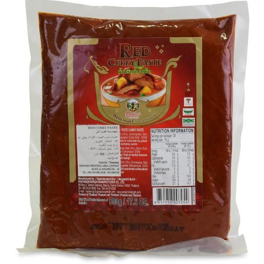 Pantai Red Curry Paste Pouch 500g